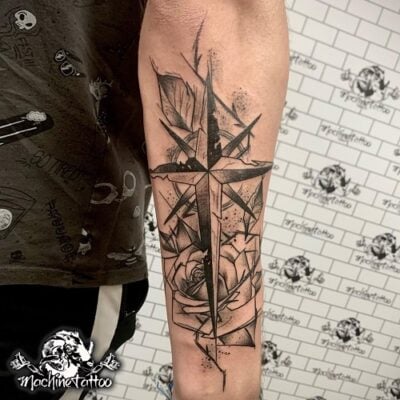 Compass Rose Tattoo