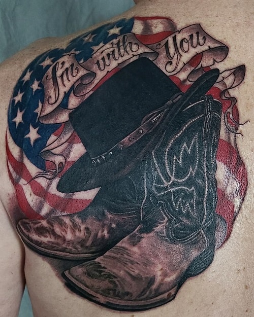 Cowboy Hat Tattoo