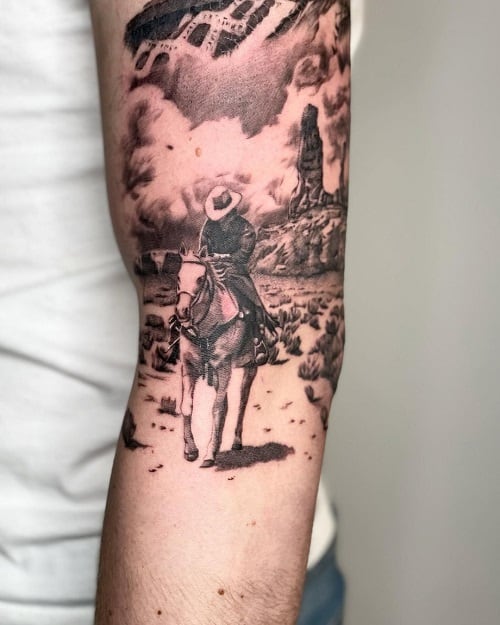 Cowboy Tattoo