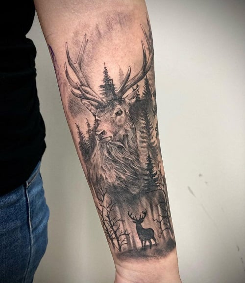 Deer Tattoo