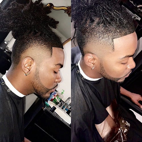 Dreadlocks with Taper Fade