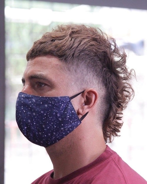 Faded Mullet Haircut