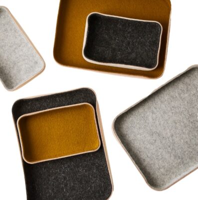 Graf Lantz Felt Leather Catch All Dish, Last-Minute Gift Ideas For Him