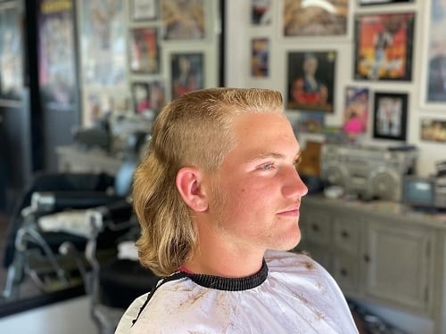 Flat Top Mullet Haircut