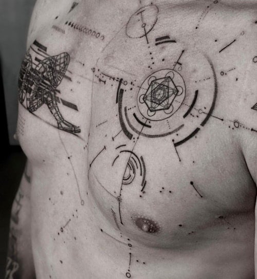 GEOMETRIC MINIMALIST TATTOO