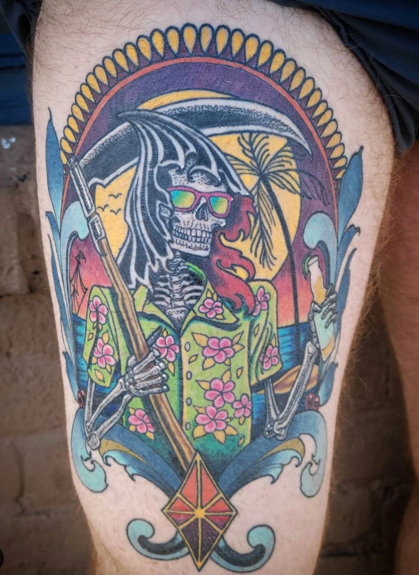 Grim Reaper Tattoos 