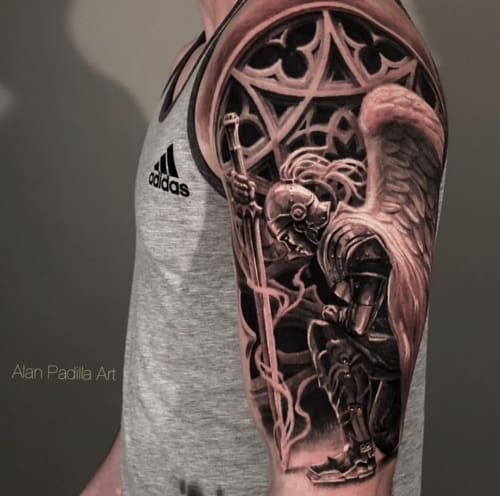 Guardian Angel Tattoo 