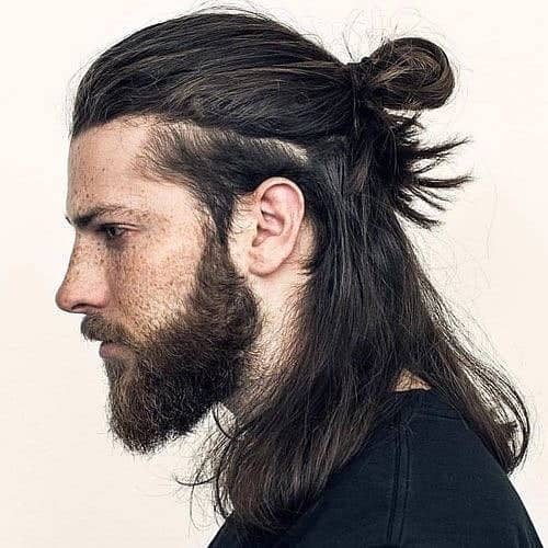 Half Man Bun Ponytail