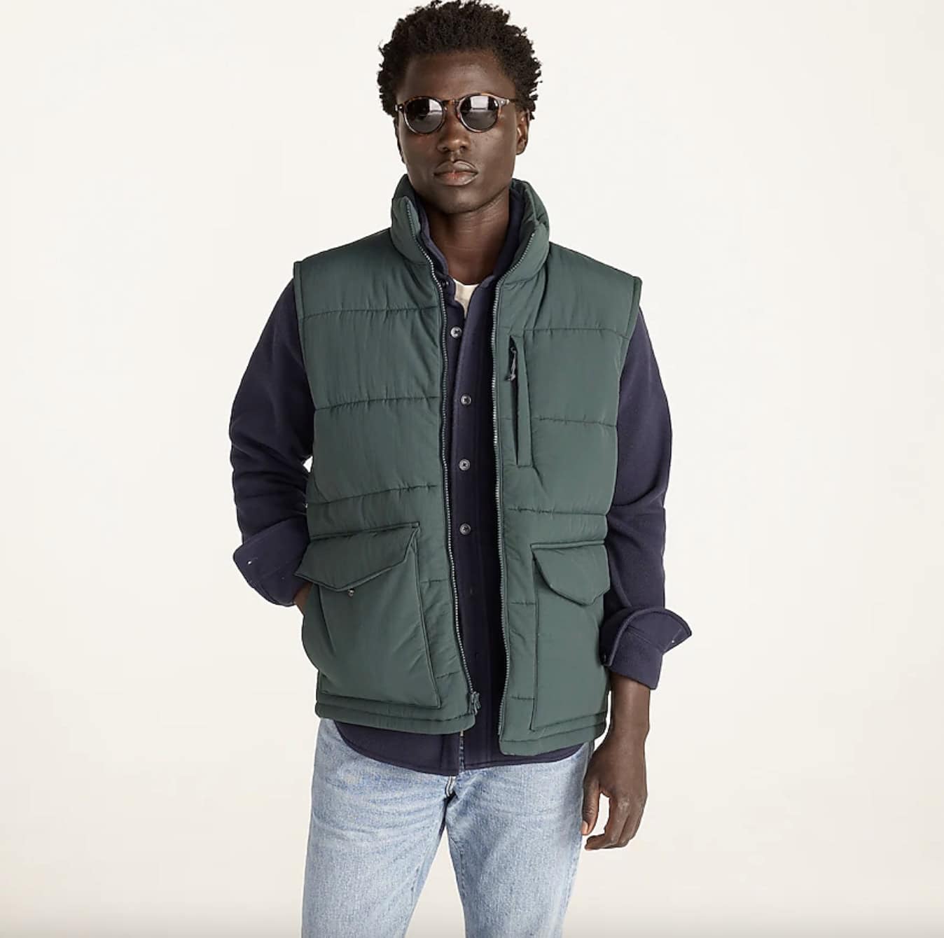 Best Men's Puffer vest - J Crew
