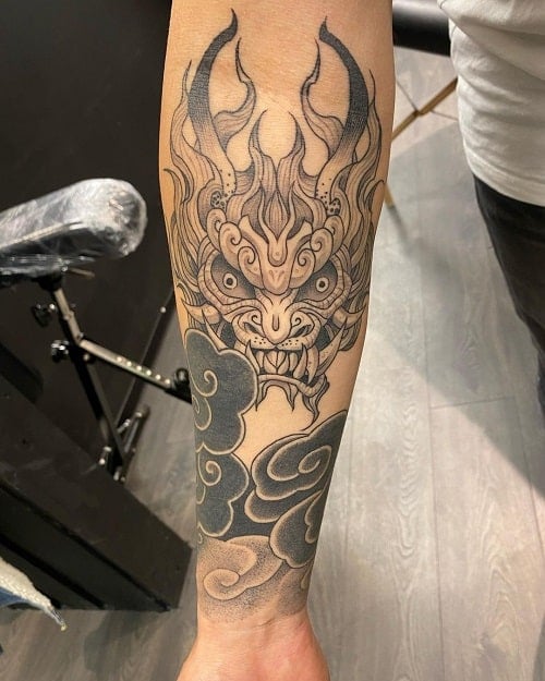 Korean Cloud Tattoo, Cloud Tattoos