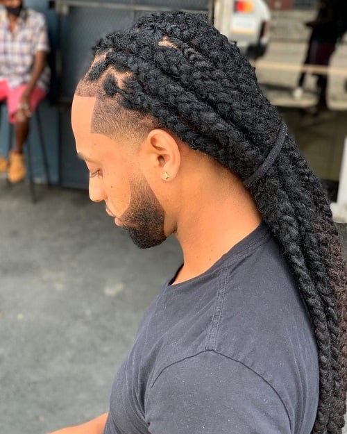 Long Braided Dreadlocks