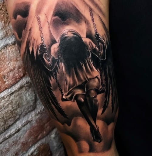 Lost Angel Tattoo