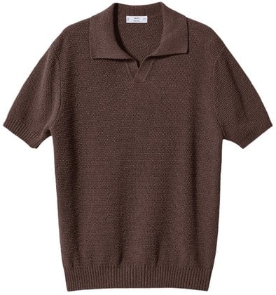 Mango Fine Knit Polo