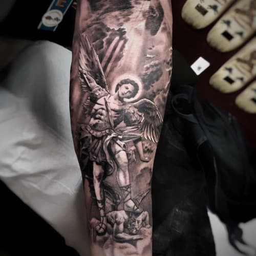 Michael the Archangel tattoo