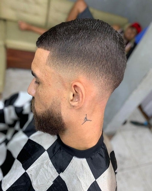 Mid Fade Buzz Cut