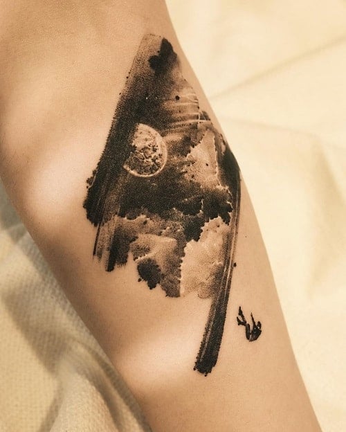 Moon and Cloud Tattoo, Cloud Tattoos