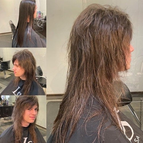 Mullet Wolf Haircut