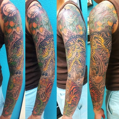 Peach Tree Tattoo