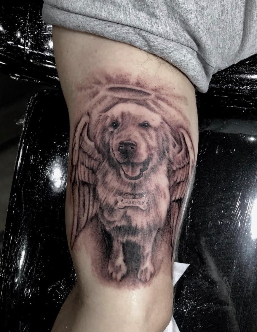 Pet Angel Tattoo