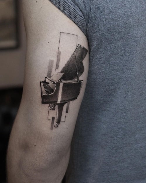 Piano Tattoo