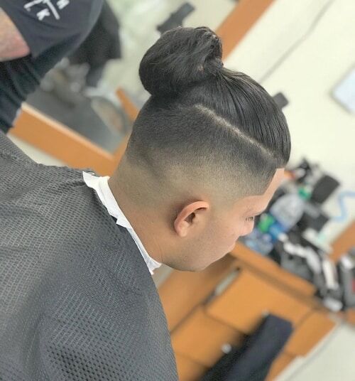Ponytail with Fading Temples