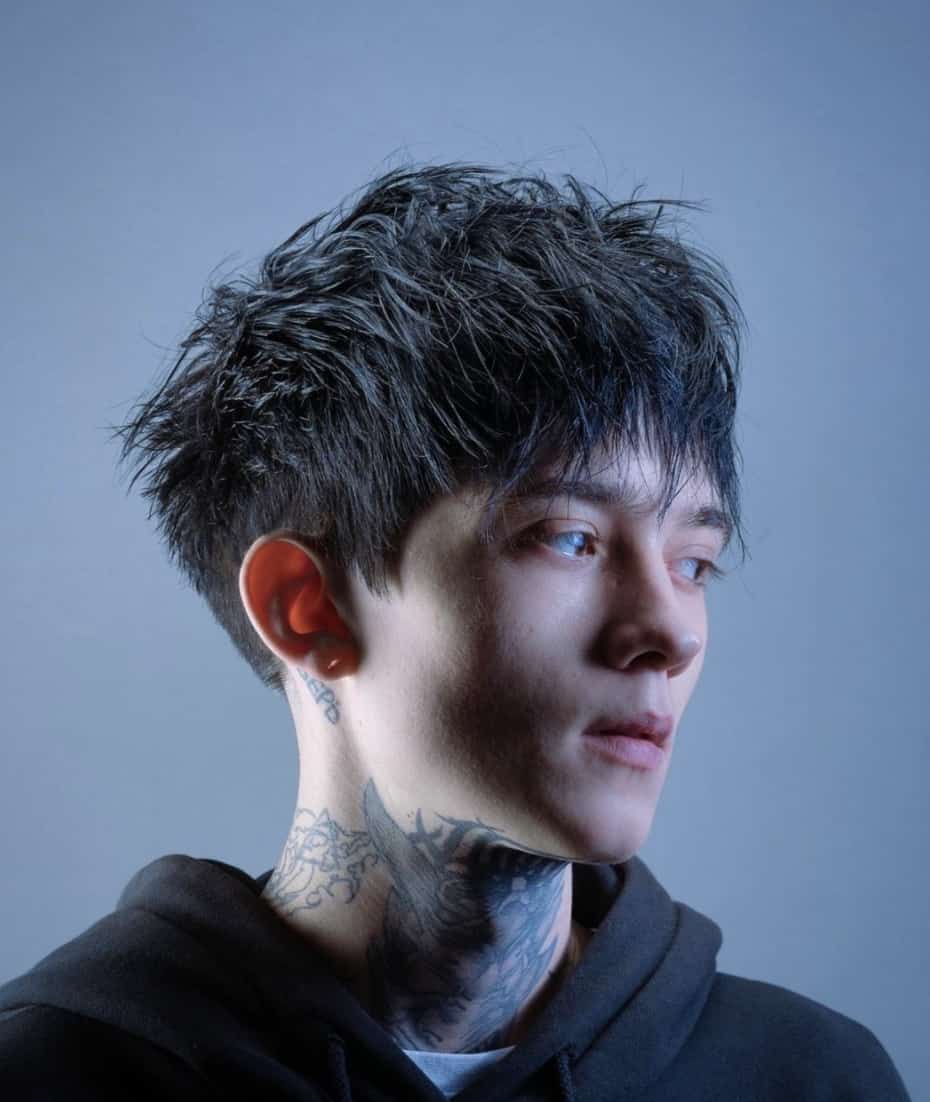 Reverse Mullet Haircut