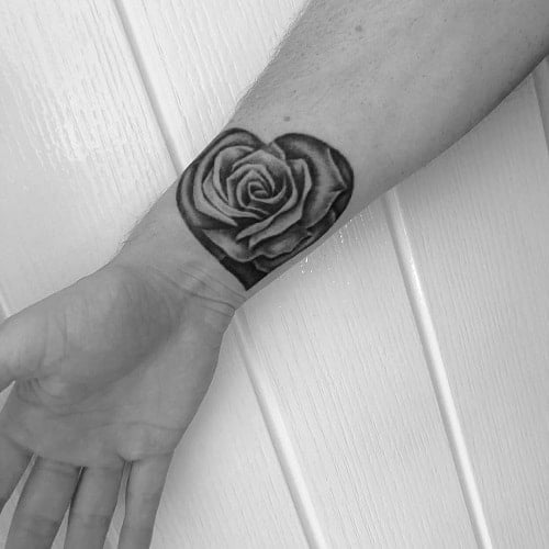 Rose Wrist Tattoo