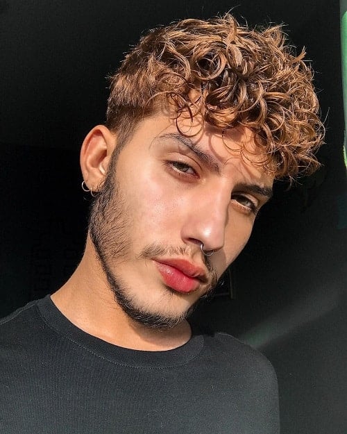 best haircuts for men Short Curls