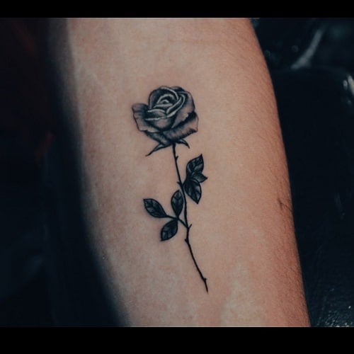 Small Rose Tattoo