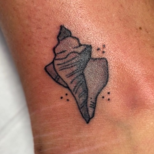 Small Seashell Tattoo