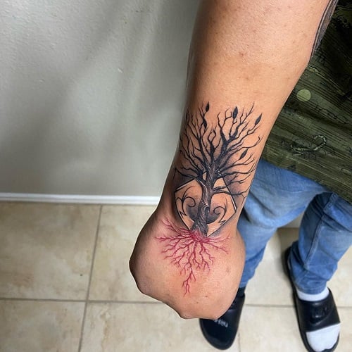 Small Tree Tattoo