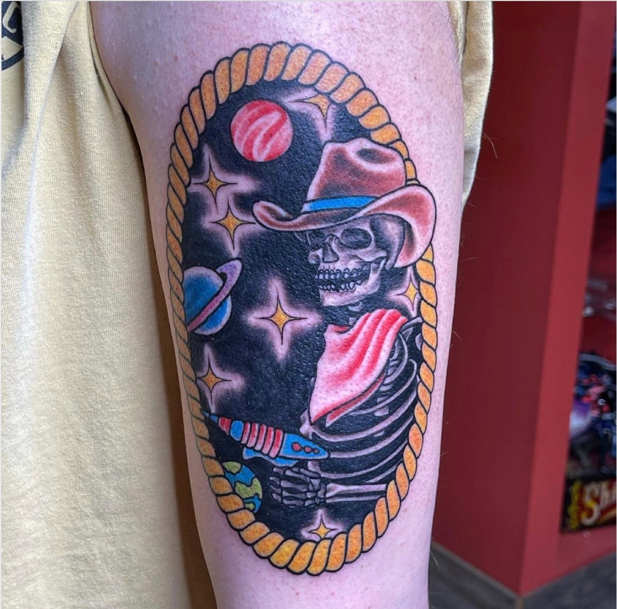 Space Cowboy Tattoo