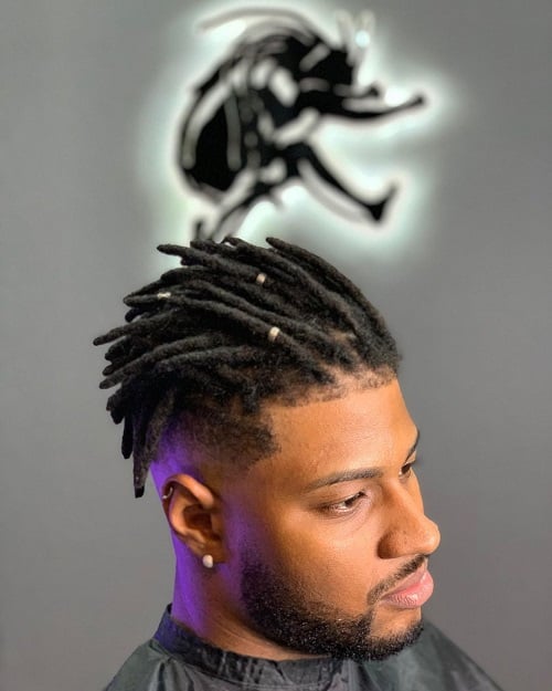 Spiky Short Dreadlocks