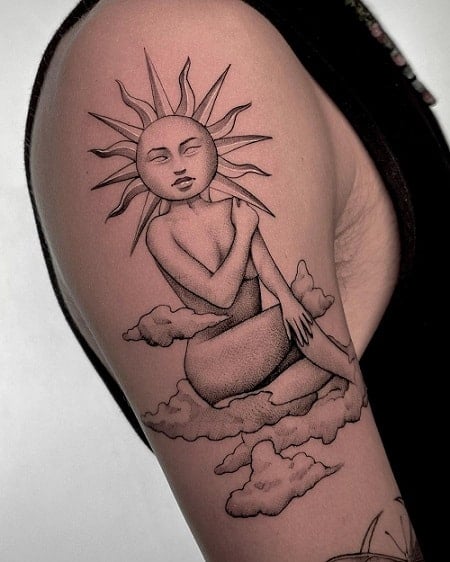 Sun and Cloud Tattoo, Cloud Tattoos