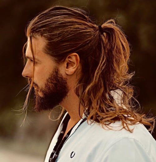 Textured Ponytail