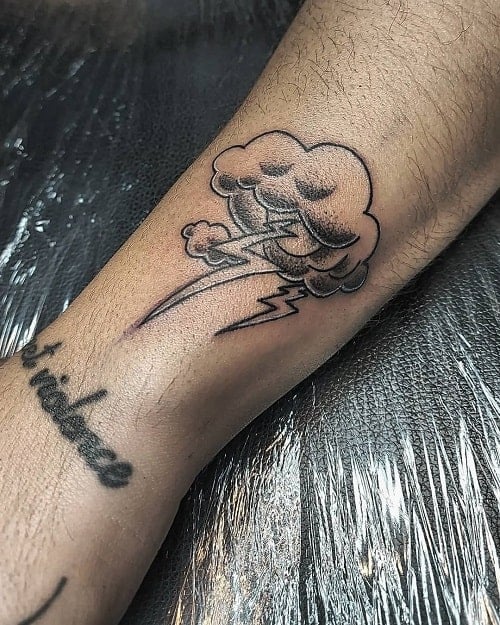 Thunder Cloud Tattoo, Cloud Tattoos