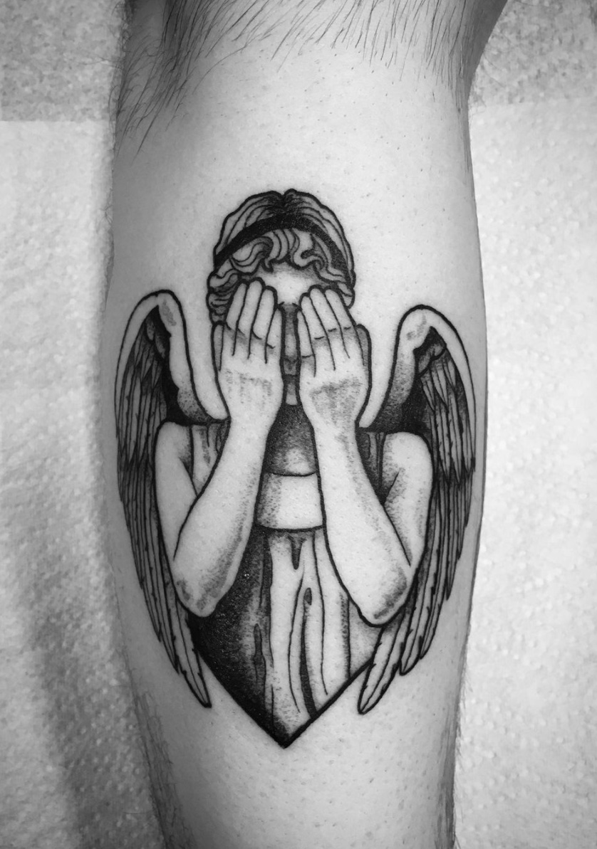 Weeping Angel Tattoo