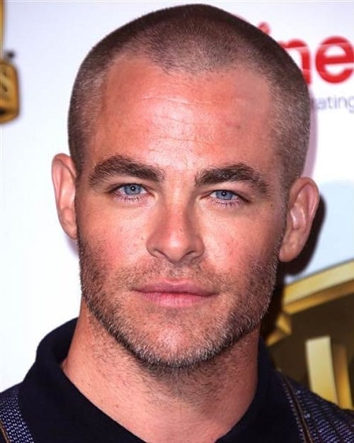 Widow's Peak Buzz Cut