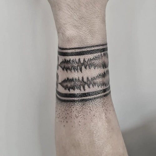 Wrist Music Tattoo