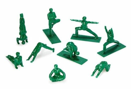 Yoga Army Men, Funny Christmas Gift