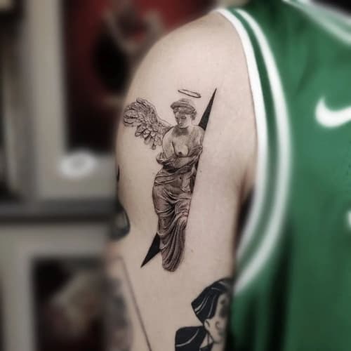 Angel Halo Tattoo 
