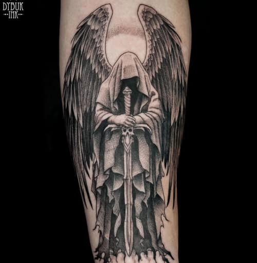 angel of death tattoo 