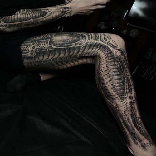Biomechanical Tattoo