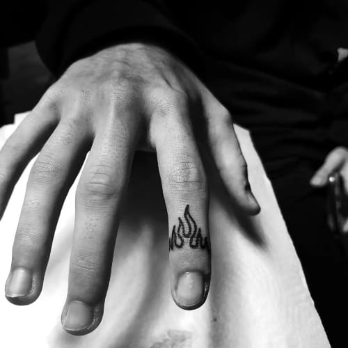 Finger Tattoo