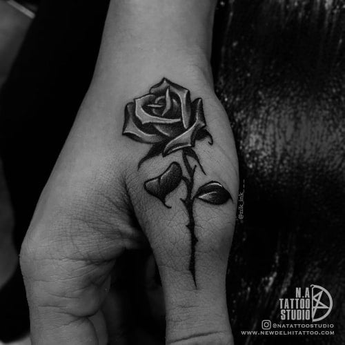 Finger Tattoo