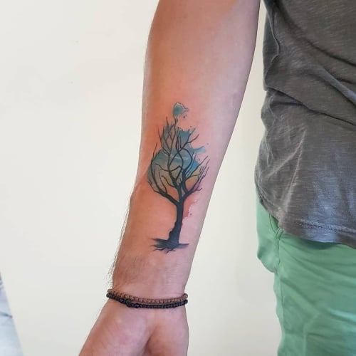 Inner Wrist Tattoo