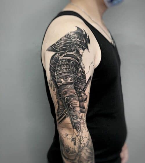 Japanese samurai tattoo