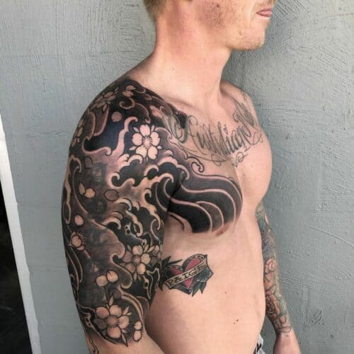 Japanese water tattoo
