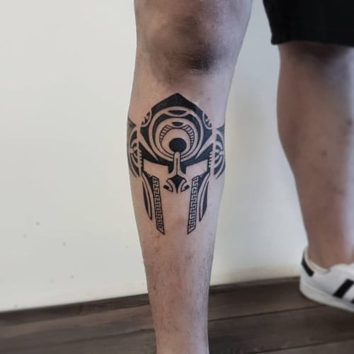 Leg Tattoo