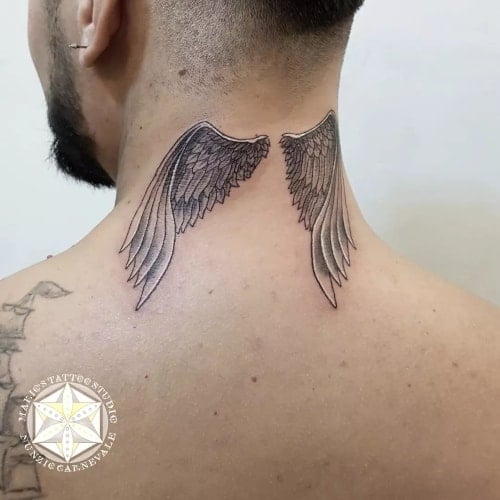 Neck Tattoo